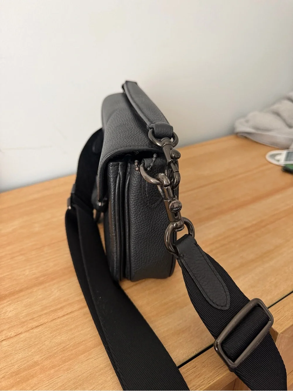 Real authentic Coach Soft Tabby Multi Crossbody in Signature Leather